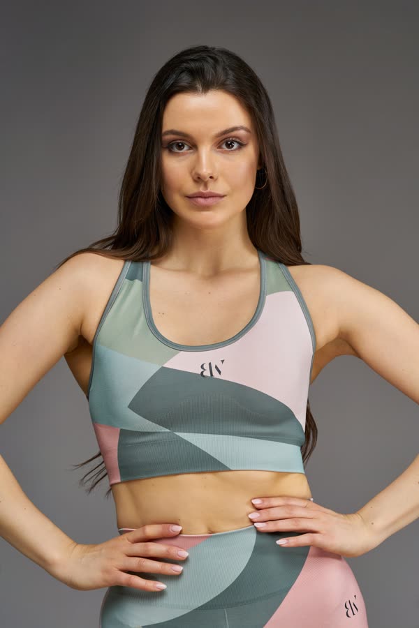 The sage-and-pink set, front